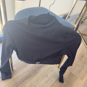 Set Active N w/out Tags Sportbody Sportysleeve Bra Top in Navy (oxford) small